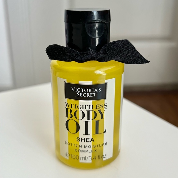 NEW Victoria’s Secret Shea Cotton Moisture Complex Weightless Body Oil Mini - Picture 1 of 2